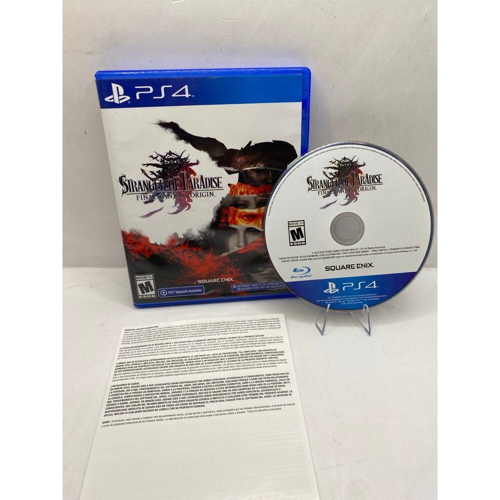 Stranger of Paradise Final Fantasy Origin PS4 PlayStation 4 Game CIB Tested